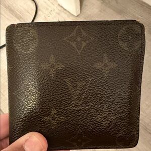 Louis Vuitton Dark Brown Monogram Card Holder